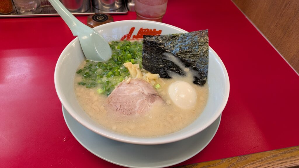 山岡家のプレミアム塩とんこつらーめん