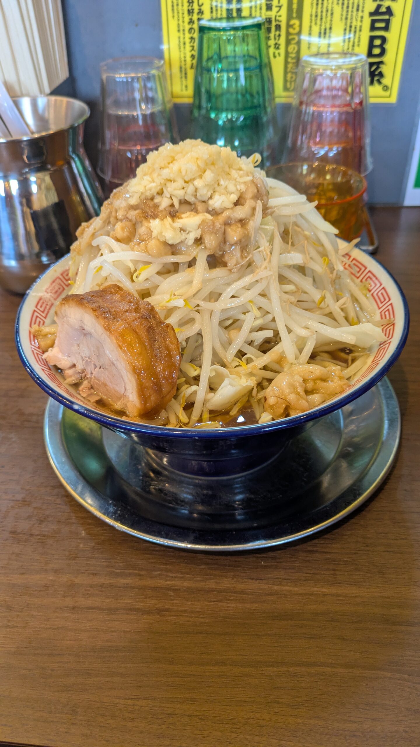 ラーメンビリーの二郎系ラーメン